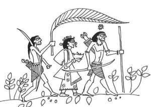 India's leading mythologist Dr Devdutt Pattanaik is also one of its most intriguing illustrators. Above is one of his best works in "Sita - An Illustrated retelling of the Ramayana"